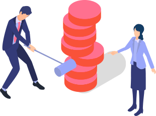 目標達成のための役割分担、マイルストーン、アクションプランを作成し合意するのイメージ画像